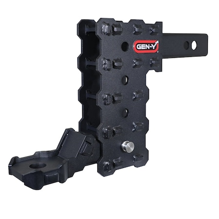 Gen-Y Hitch PHANTOM-X 2 Hollow Shank 7 Drop .7K TW 7K Hitch & GH-13051X Platinum Ball Mount GH-13054X